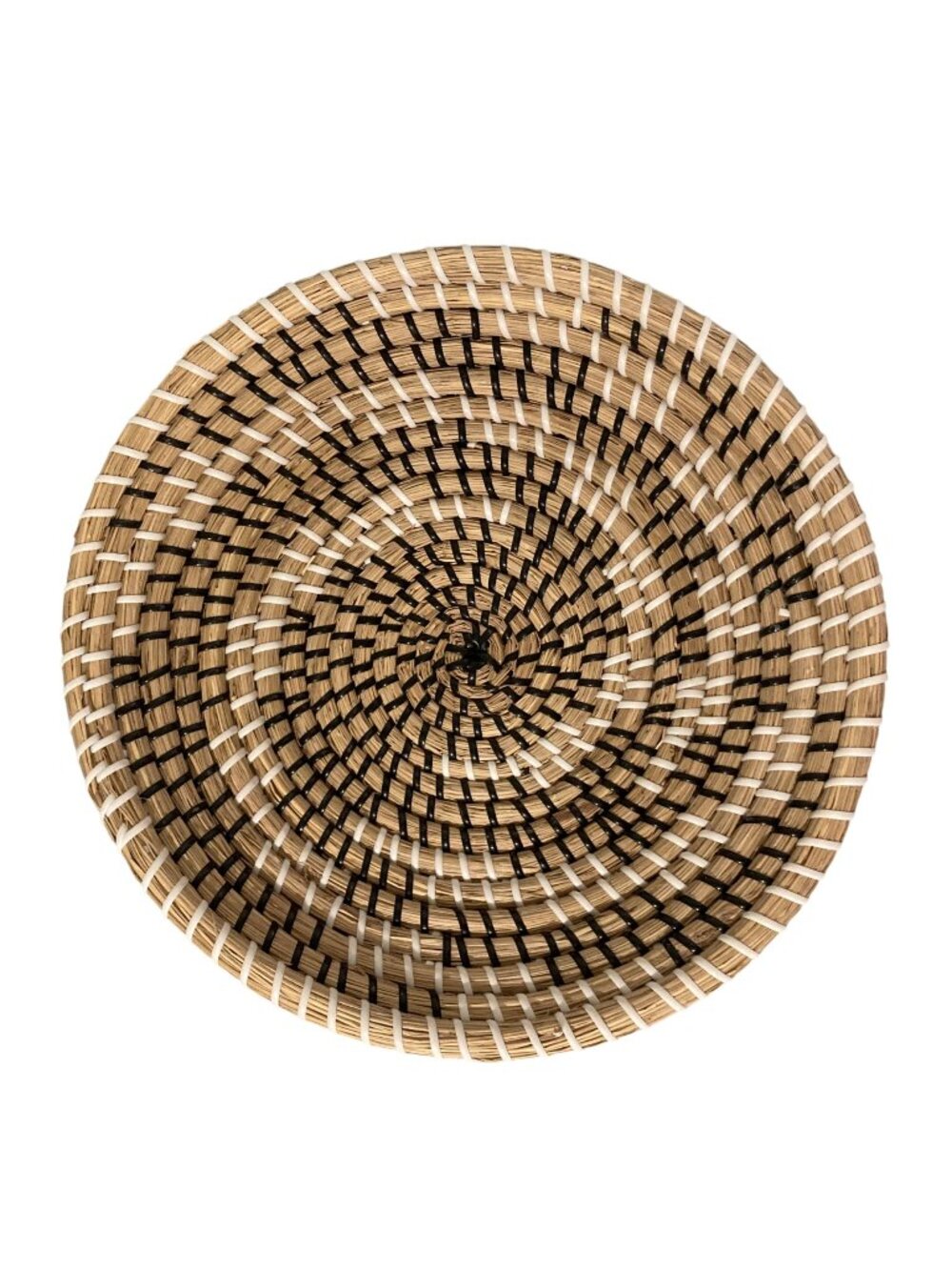 Handwoven Decorative Natural Fiber Basket